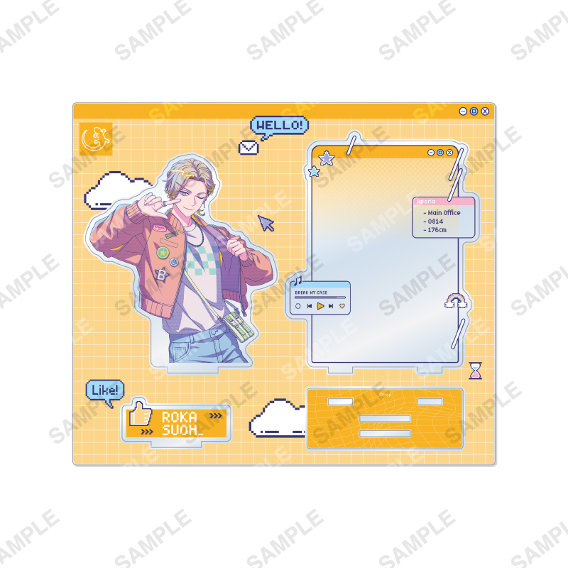 アクリルスタンド「Aporia Fashion Collection -GALAXY GLINT-」 皇坂