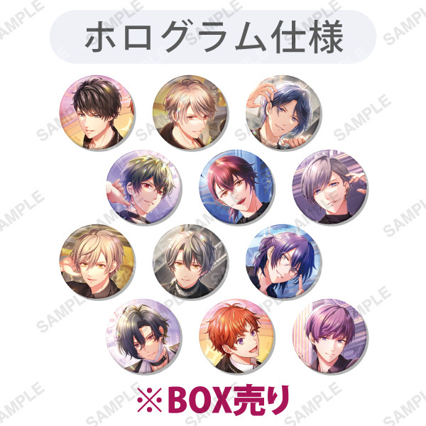 トレーディングホログラム缶バッジ「Believe！宝石の声が届くまで