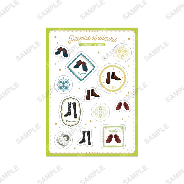 クリアステッカーシート 南の国