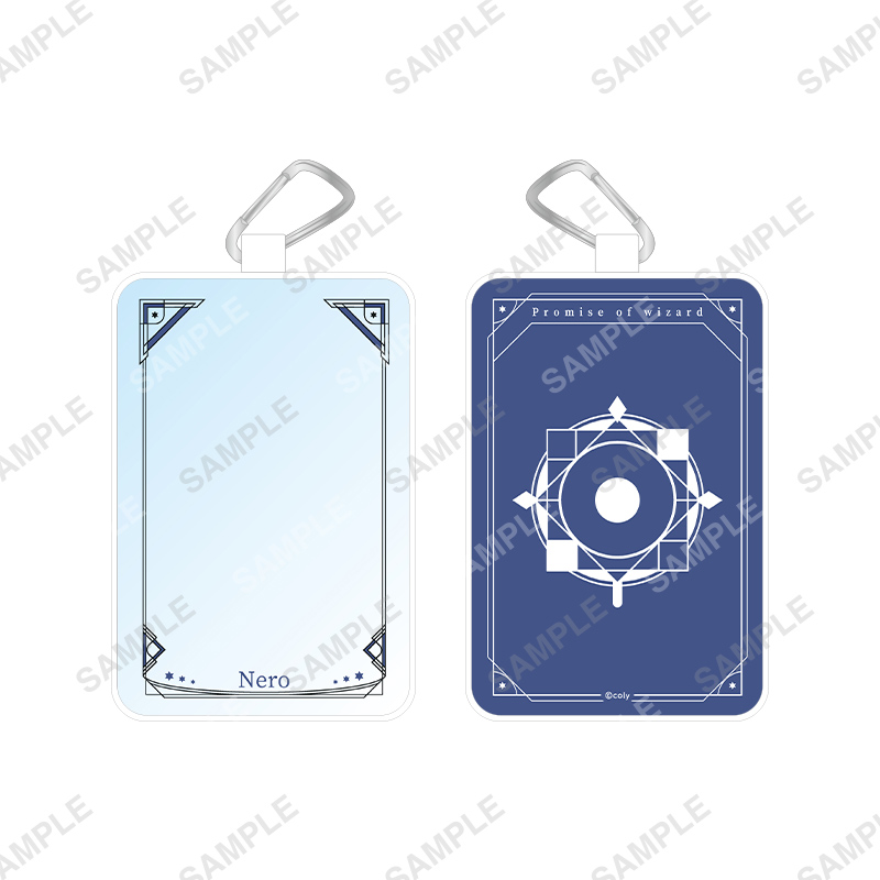 カラビナ付きクリアポーチ ネロ | 魔法使いの約束 6th Anniversary
