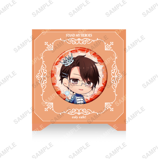 ホログラム缶バッジ「My Crystal Prince」 朝霧司