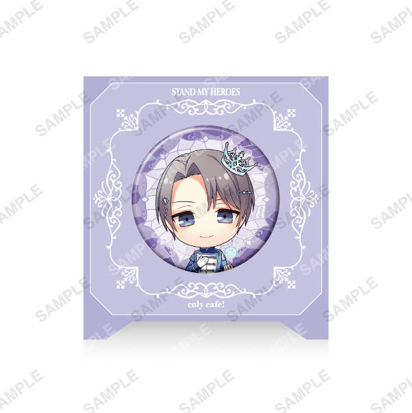 ホログラム缶バッジ「My Crystal Prince」 都築京介