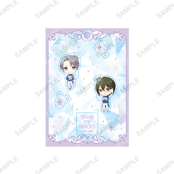 ステッカーシート「My Crystal Prince」都築兄弟