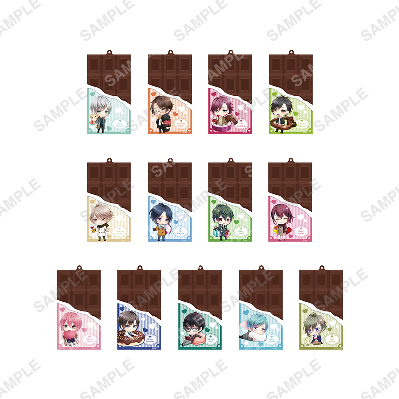 トレーディングラバーストラップ「Bitter&Sweet」B【警視庁・Revel