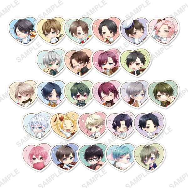 トレーディングダイカットステッカー「Bitter&Sweet」