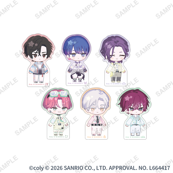 トレーディングダイカットカード「Welcome! KAWAII Cafe♡ Aporia × Sanrio characters」