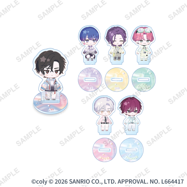 トレーディングアクリルスタンド「Welcome! KAWAII Cafe♡ Aporia × Sanrio characters」ブレイクマイケース