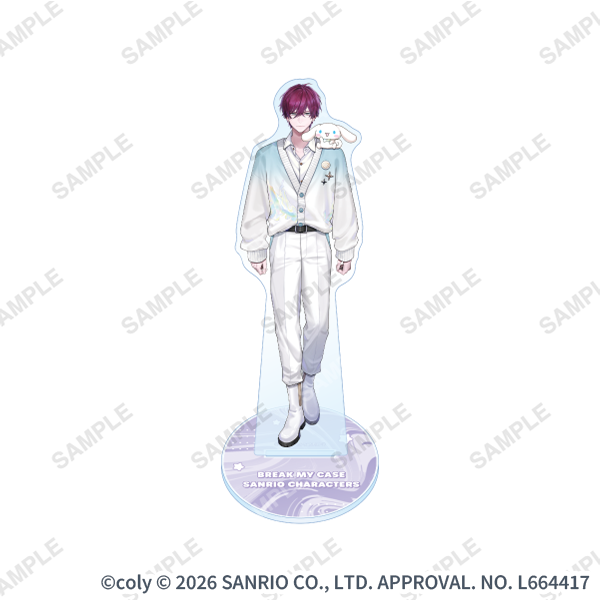 アクリルスタンド「Welcome! KAWAII Cafe♡ Aporia × Sanrio characters」恩田灯世×シナモロール
