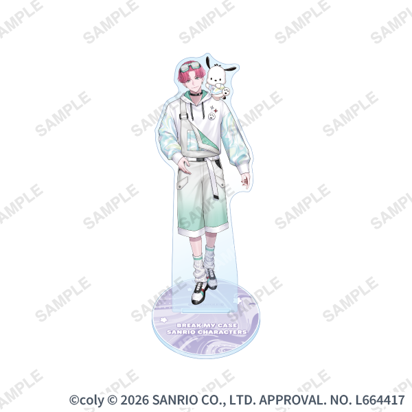 アクリルスタンド「Welcome! KAWAII Cafe♡ Aporia × Sanrio characters」相沢篠信×ポチャッコ