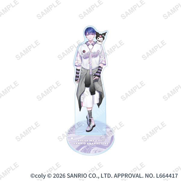 アクリルスタンド「Welcome! KAWAII Cafe♡ Aporia × Sanrio characters」宇京真央×クロミ